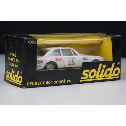 1052 - Eight boxed Solido diecast models to include 3 x 1096 Jaguar XJ12, 72 Citroen LN etc, diecast ex, bo... 