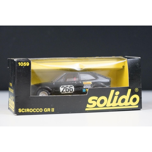 1052 - Eight boxed Solido diecast models to include 3 x 1096 Jaguar XJ12, 72 Citroen LN etc, diecast ex, bo... 