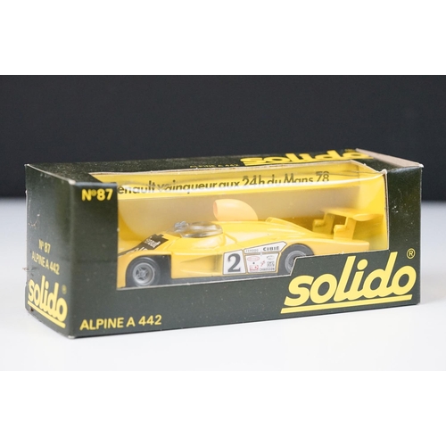 1052 - Eight boxed Solido diecast models to include 3 x 1096 Jaguar XJ12, 72 Citroen LN etc, diecast ex, bo... 