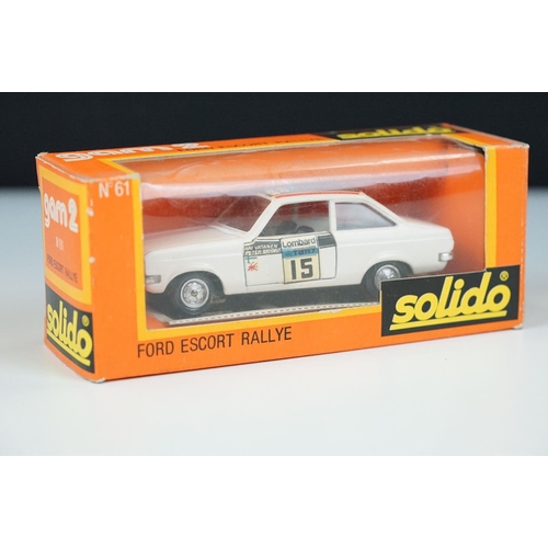 1053 - Eight boxed Solido diecast models to include 10 Renault, 5 x Gam 1 and 2 x Gam 2, diecast ex, boxes ... 