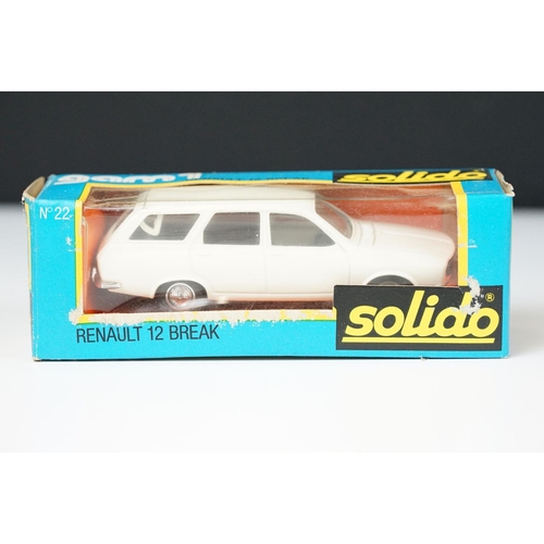 1053 - Eight boxed Solido diecast models to include 10 Renault, 5 x Gam 1 and 2 x Gam 2, diecast ex, boxes ... 