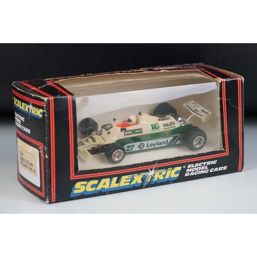 1058 - Two boxed ltd edn Scalextric Sport slot cars to include C2335 BMW Williams F1 FW23 No 6 and C2334 BM... 