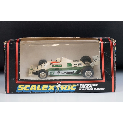 1058 - Two boxed ltd edn Scalextric Sport slot cars to include C2335 BMW Williams F1 FW23 No 6 and C2334 BM... 