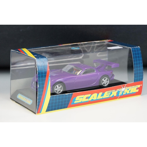 1060 - Three cased / boxed Scalextric slot cars to include ltd edn Sport C2503A Chevrolet Corvette L88 1972... 