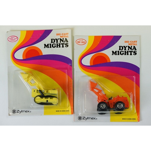 1061 - Ex Shop Stock - 25 Carded Zylmex Dyna Mights diecast models to include P316 Fire Engine, P308 Front ... 