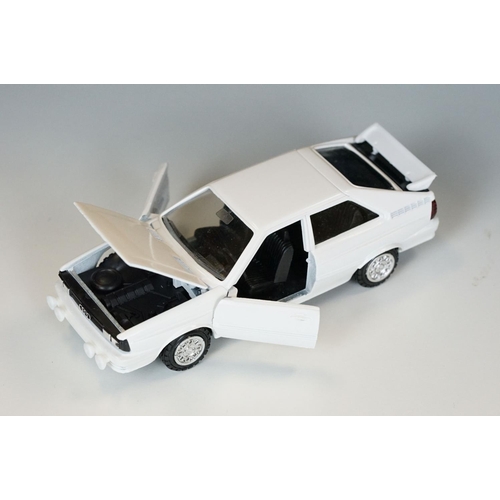 1064 - Ex Shop Stock - Trade box containing 50 x boxed Conrad 1020 Audi Quattro diecast model in white, ex