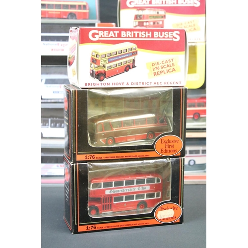 1077 - 23 Boxed diecast buses to include 8 x EFE Exclusive First Editions, 5 x Corgi Original Omnibus, 5 x ... 