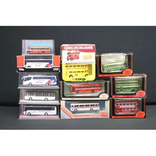 1077 - 23 Boxed diecast buses to include 8 x EFE Exclusive First Editions, 5 x Corgi Original Omnibus, 5 x ... 