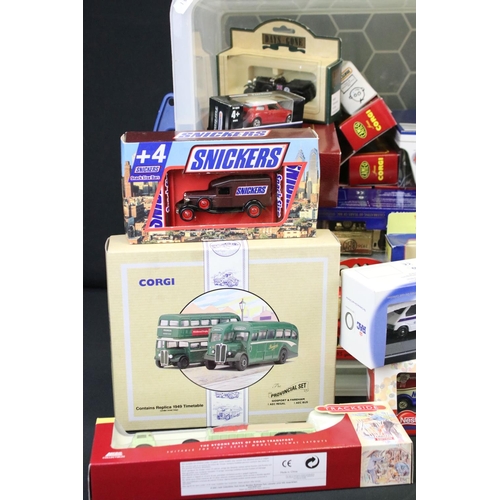 1079 - 77 Boxed diecast models to include Corgi, Corgi Cameo, Matchbox, Lledo etc featuring Corgi NE1002 Sm... 