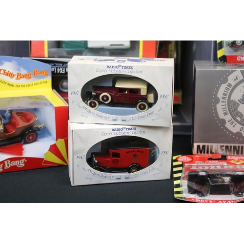 1088 - Around 55 Boxed diecast models to include Corgi, Lledo, Maisto, Burago and Oxford Diecast examples, ... 