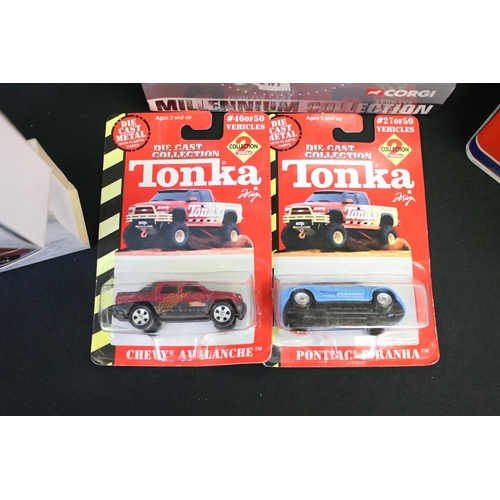 1088 - Around 55 Boxed diecast models to include Corgi, Lledo, Maisto, Burago and Oxford Diecast examples, ... 