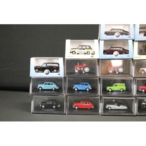 1094 - 45 Cased / boxed 1/76 diecast models to include Oxford Commercial, Oxford Railway Scale, Oxford Auto... 