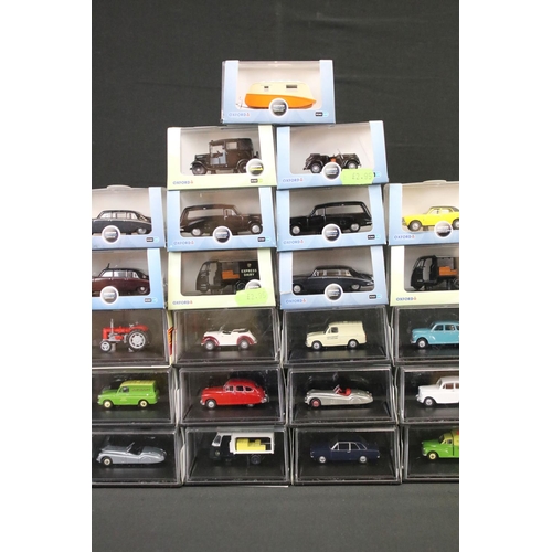 1094 - 45 Cased / boxed 1/76 diecast models to include Oxford Commercial, Oxford Railway Scale, Oxford Auto... 