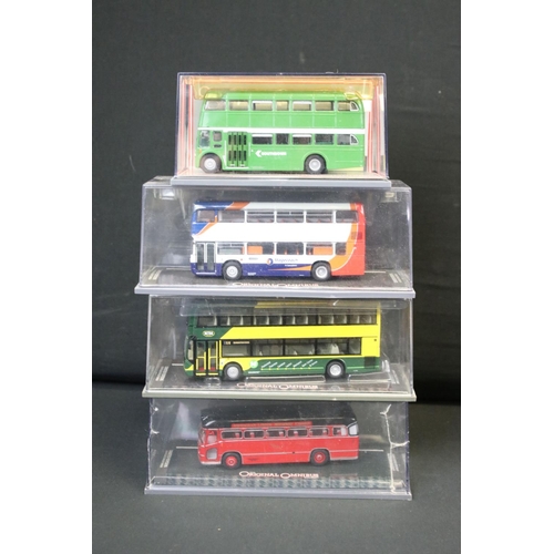 1098 - 22 Cased / boxed Corgi Original Omnibus diecast model buses, diecast ex, cases gd (featuring sealed ... 