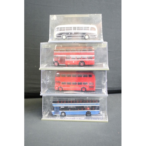 1098 - 22 Cased / boxed Corgi Original Omnibus diecast model buses, diecast ex, cases gd (featuring sealed ... 