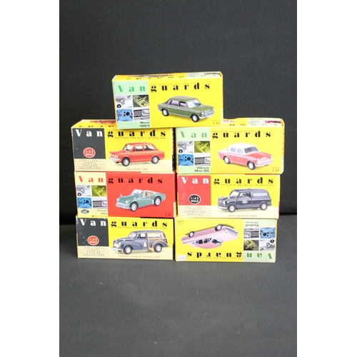 1103 - 24 Boxed Vanguards 1:43 scale diecast models to include CL1002 multi-model set, VA21000, VA10004, VA... 