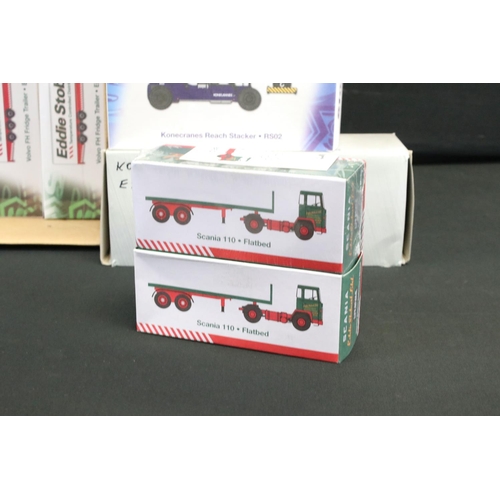 1110 - 23 Boxed Atlas Editions Eddie Stobart diecast models, featuring World of Stobart examples, to includ... 