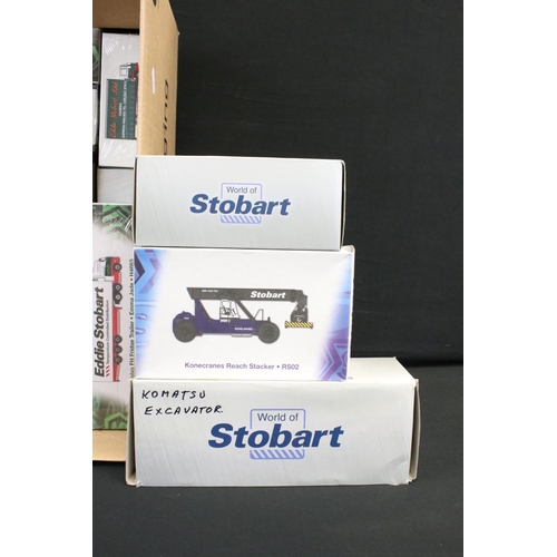 1110 - 23 Boxed Atlas Editions Eddie Stobart diecast models, featuring World of Stobart examples, to includ... 