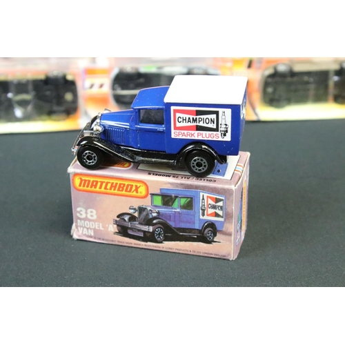 1115 - 14 Boxed / carded diecast models to include 2 x 75 Series (25 Flat Car / Container (elastic band att... 