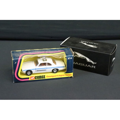 1117 - 15 Boxed diecast models to include Corgi 414 Coastguard Jaguar XJ12C, 2 x Matchbox Models of Yestery... 