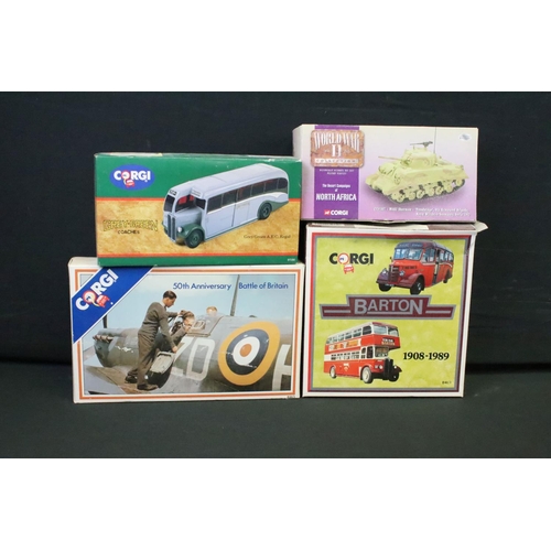 1122 - 30 Boxed & carded diecast models / model sets, to include 16 x Corgi (featuring World war II Collect... 