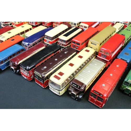 1126 - Over 50 diecast model buses to include Corgi Original Omnibus & EFE Exclusive First Editions example... 