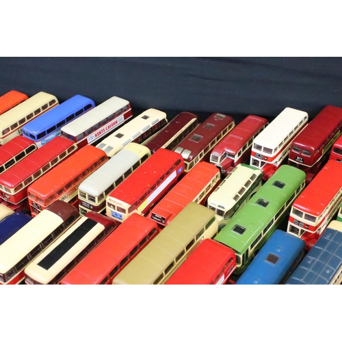 1126 - Over 50 diecast model buses to include Corgi Original Omnibus & EFE Exclusive First Editions example... 