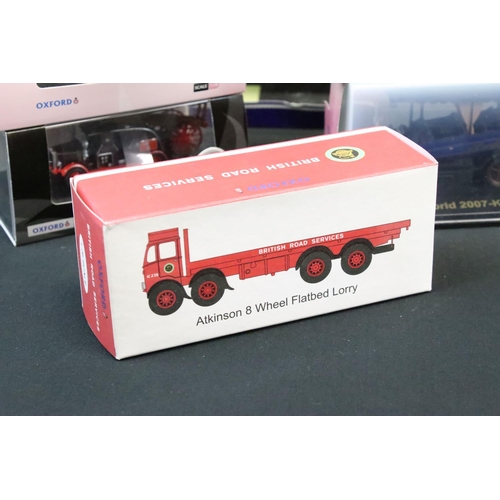 1130 - 23 Boxed / cased Oxford Diecast models, to include Haulage Company (DAF03CS & SCA01CS), Oxford Omnib... 