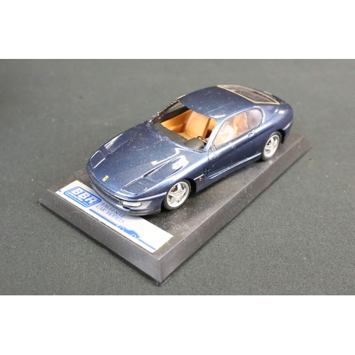 1133 - Two boxed BBR Promotion metal models to include BBR15 Ferrari Testarossa Cabriolet G Agnelli 1987 an... 