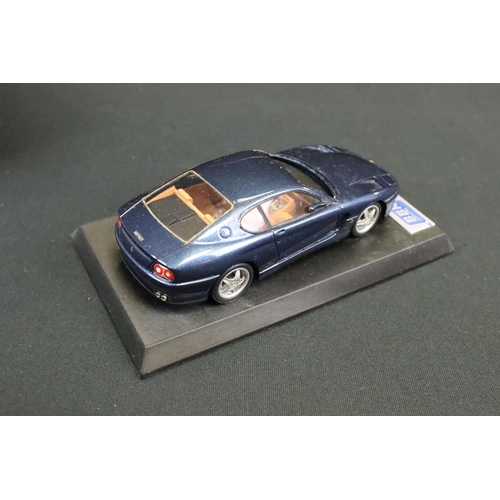 1133 - Two boxed BBR Promotion metal models to include BBR15 Ferrari Testarossa Cabriolet G Agnelli 1987 an... 