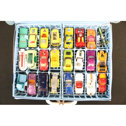 1134 - Two Matchbox Series / Superfast Collector cases containing a total of 96 x play worn diecast models,... 