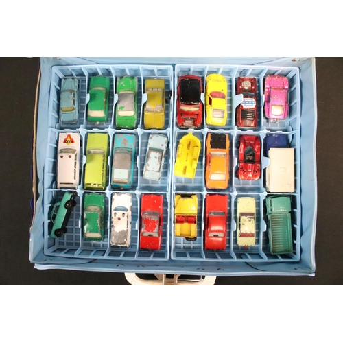 1134 - Two Matchbox Series / Superfast Collector cases containing a total of 96 x play worn diecast models,... 