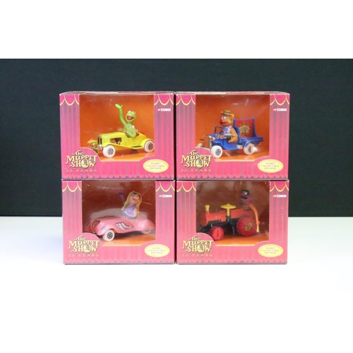 1141 - Corgi TV related diecast model vehicles to include The Monkees CC52495, 3 x Mr Bean's Mini 04403, Th... 