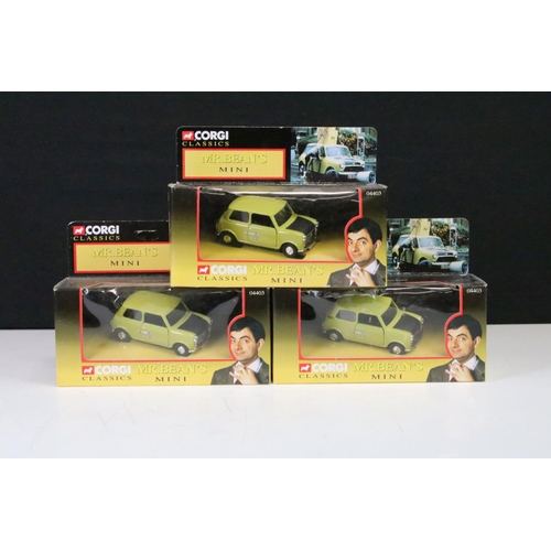 1141 - Corgi TV related diecast model vehicles to include The Monkees CC52495, 3 x Mr Bean's Mini 04403, Th... 