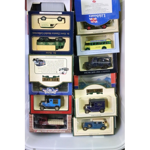 1157 - Around 130 boxed Lledo diecast models to include Trackside, Days Gone, Days Gone Vanguards, London's... 