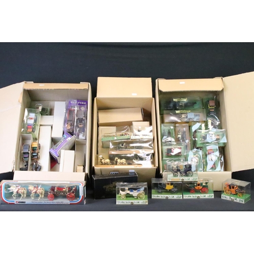 1159 - 29 Boxed / cased Brumm historical diecast & plastic models, featuring Historical Series and Old Fire... 