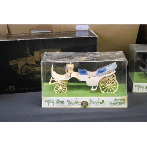 1159 - 29 Boxed / cased Brumm historical diecast & plastic models, featuring Historical Series and Old Fire... 