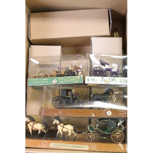 1159 - 29 Boxed / cased Brumm historical diecast & plastic models, featuring Historical Series and Old Fire... 