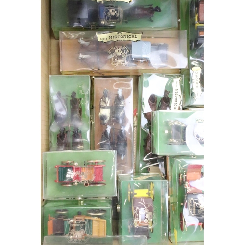 1159 - 29 Boxed / cased Brumm historical diecast & plastic models, featuring Historical Series and Old Fire... 