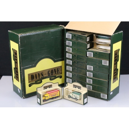 1161 - Approximately 72 x boxed Lledo Days Gone diecast vintage models across two trade boxes. Boxes overal... 