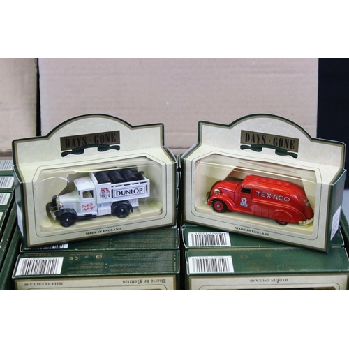 1161 - Approximately 72 x boxed Lledo Days Gone diecast vintage models across two trade boxes. Boxes overal... 