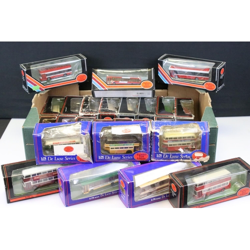 1163 - 26 Boxed EFE Exclusive First Editions diecast model buses, 1:76 scale, featuring, 5 x De Luxe Series... 