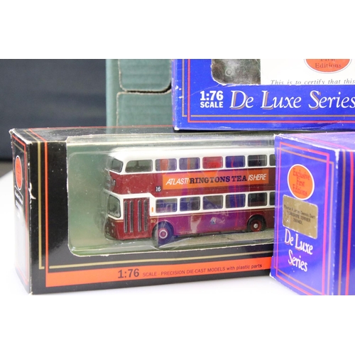 1163 - 26 Boxed EFE Exclusive First Editions diecast model buses, 1:76 scale, featuring, 5 x De Luxe Series... 