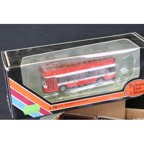 1163 - 26 Boxed EFE Exclusive First Editions diecast model buses, 1:76 scale, featuring, 5 x De Luxe Series... 