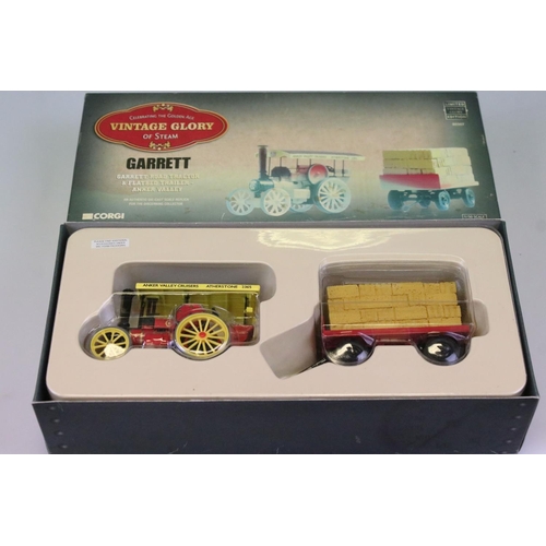 1164 - Four Corgi Vintage Glory limited edition diecast steam engine models to include a Fowler B6 road loc... 