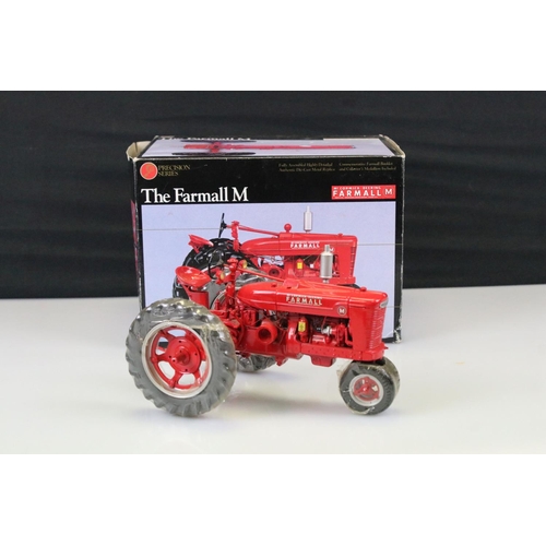 1165 - Ertl The Farmall M Mc Cormick - Deering Precision Series Tractor model in original box. Model VG, bo... 