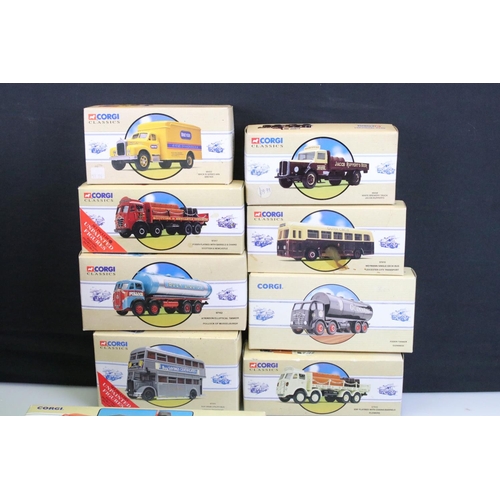 1167 - 20 boxed Corgi Classics diecast models to include 7 x Corgi Classics Road Transport (97162, 97942, 9... 