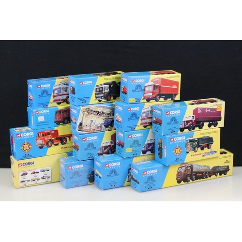 1168 - 15 boxed Corgi Classics diecast models to include 12 x Corgi Classics The Collector Club (21201, 214... 