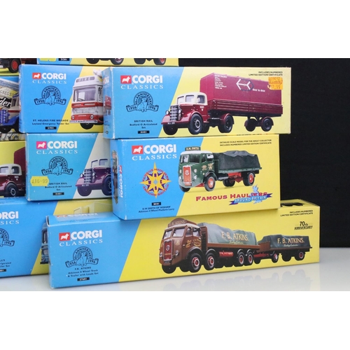 1168 - 15 boxed Corgi Classics diecast models to include 12 x Corgi Classics The Collector Club (21201, 214... 