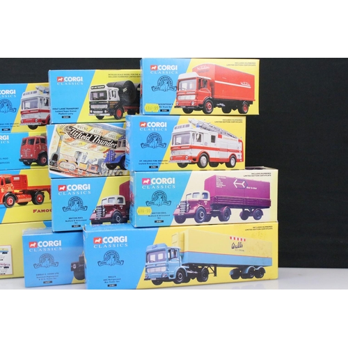 1168 - 15 boxed Corgi Classics diecast models to include 12 x Corgi Classics The Collector Club (21201, 214... 